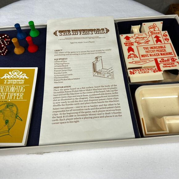 The Inventors board game by Parker Brothers Vintage 1974 - Picture 4 of 9